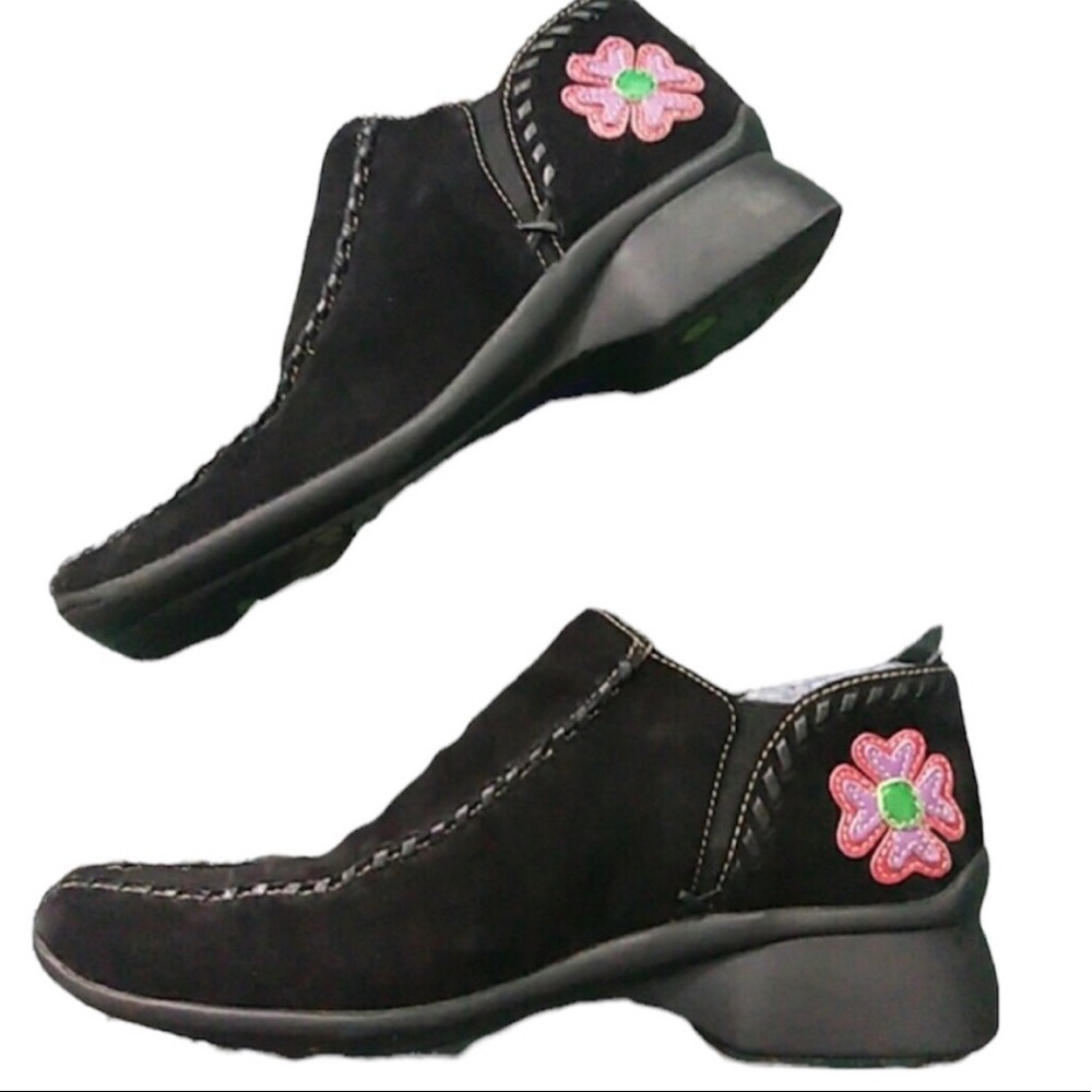 Indigo by Clarks Women's Black Ankle Boots